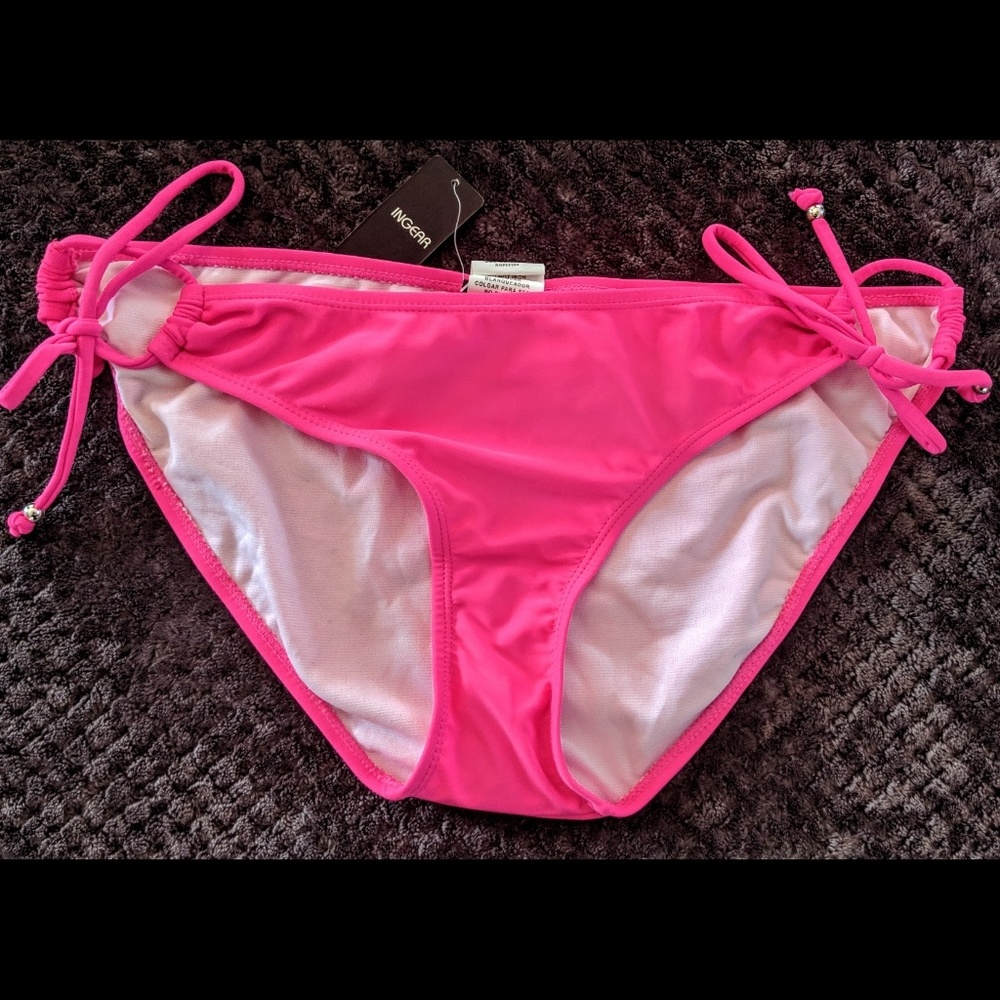 Vibrant Hot Pink Swim Bottom